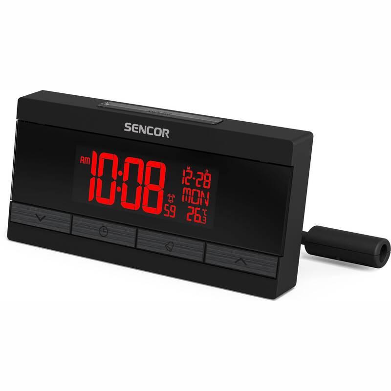 Budík Sencor SDC 7200 černý