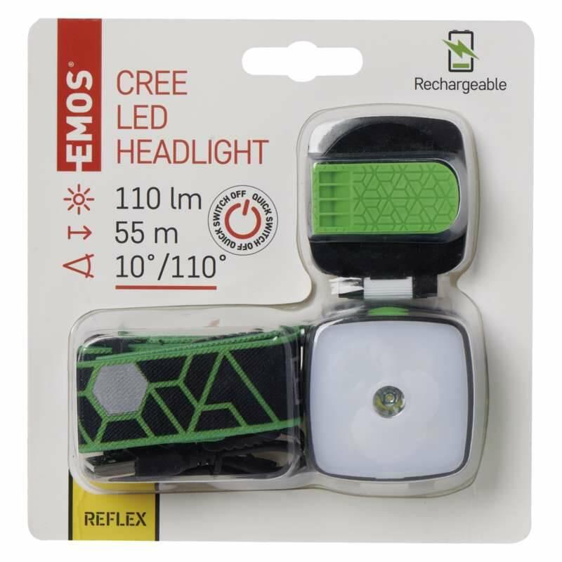 Čelovka EMOS 3 W CREE LED SMD