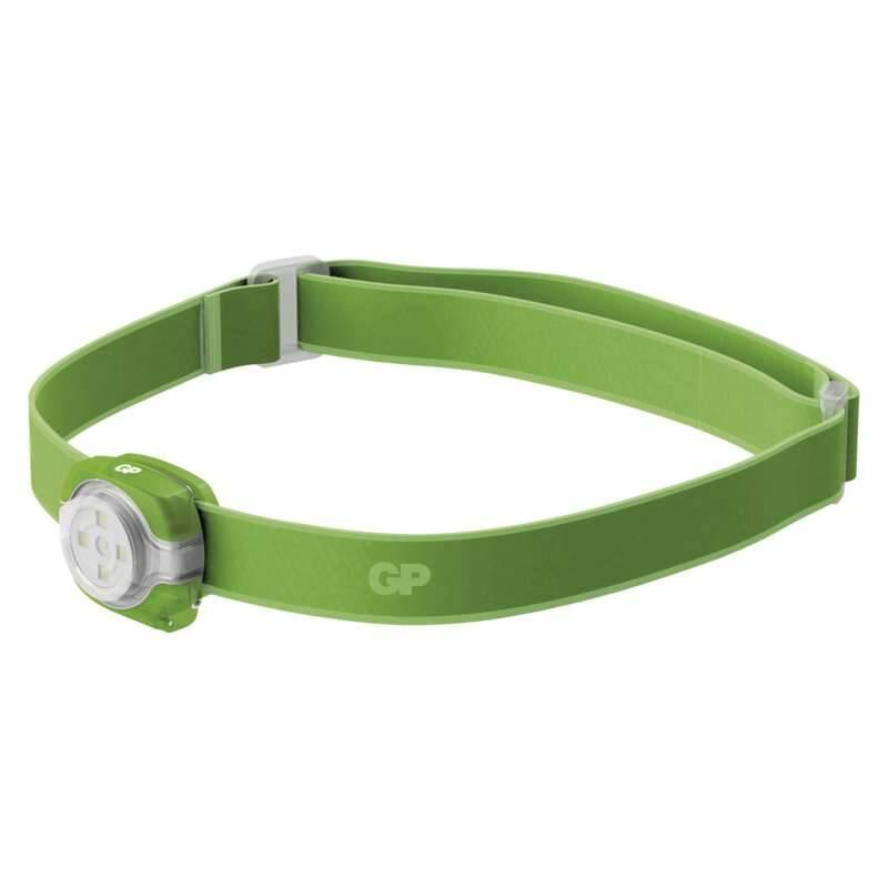 Čelovka GP 1× LED, 2× 2025 - zelená