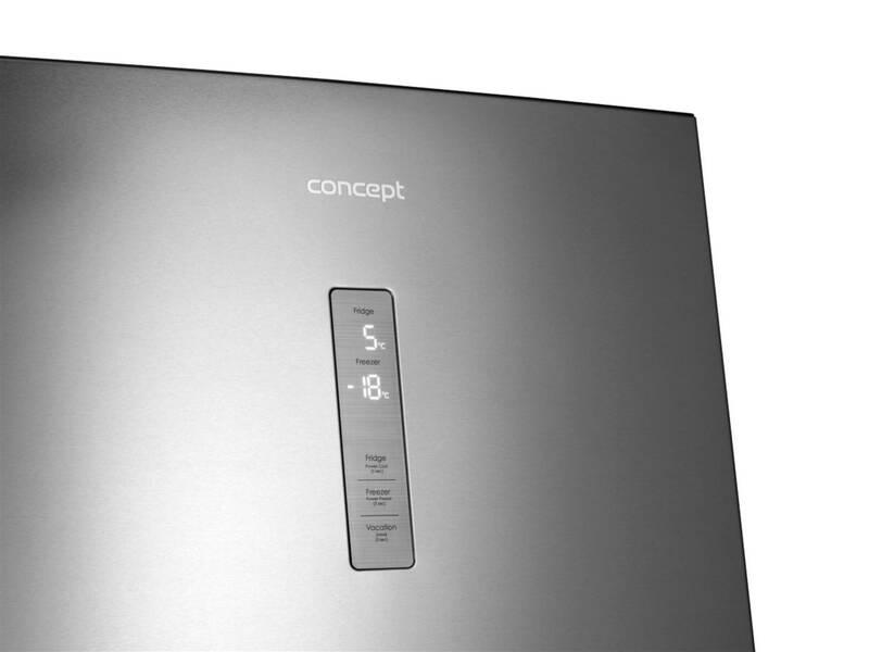 Chladnička s mrazničkou Concept LK5460SS