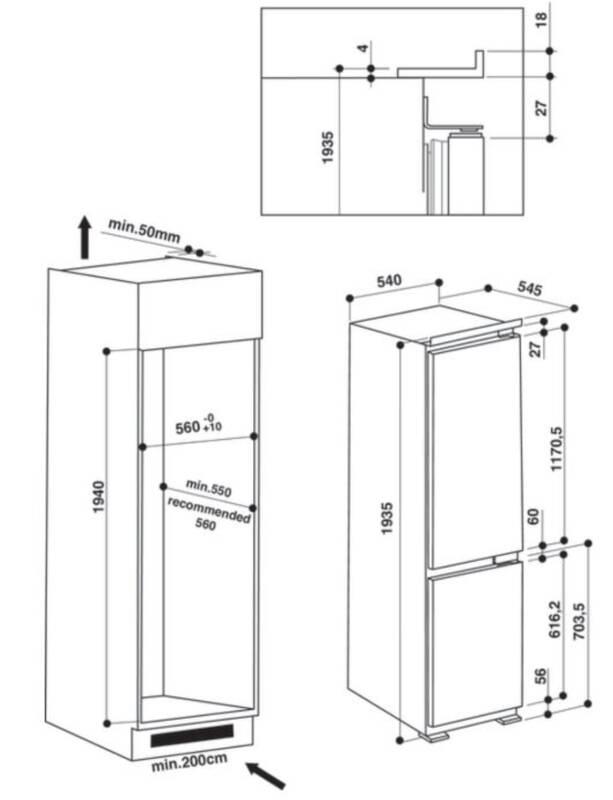 Chladnička s mrazničkou Whirlpool ART 9620 A NF