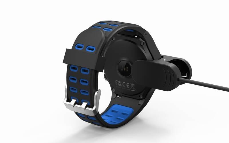 Chytré hodinky Evolveo SportWatch M1S modrý