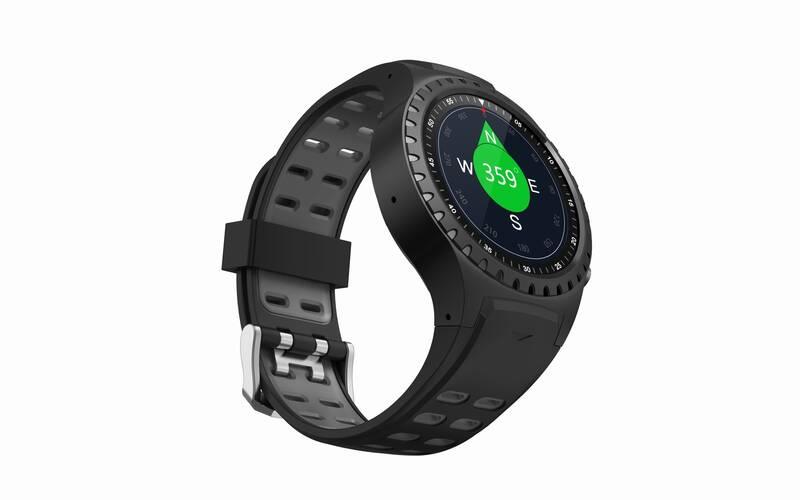 Chytré hodinky Evolveo SportWatch M1S šedý