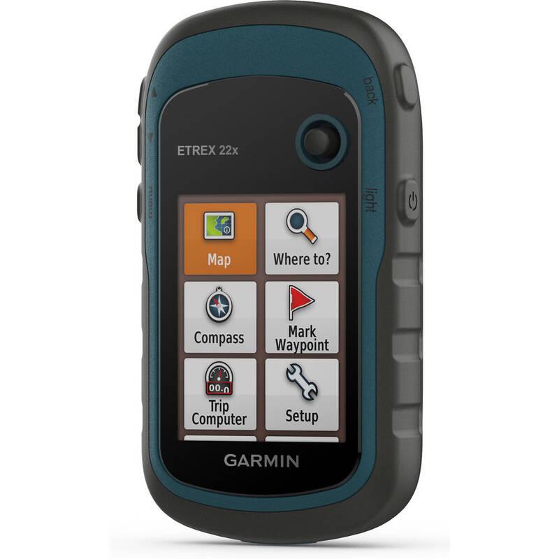 Cyklopočítač s GPS Garmin Garmin eTrex 22x Europe46 černá modrá