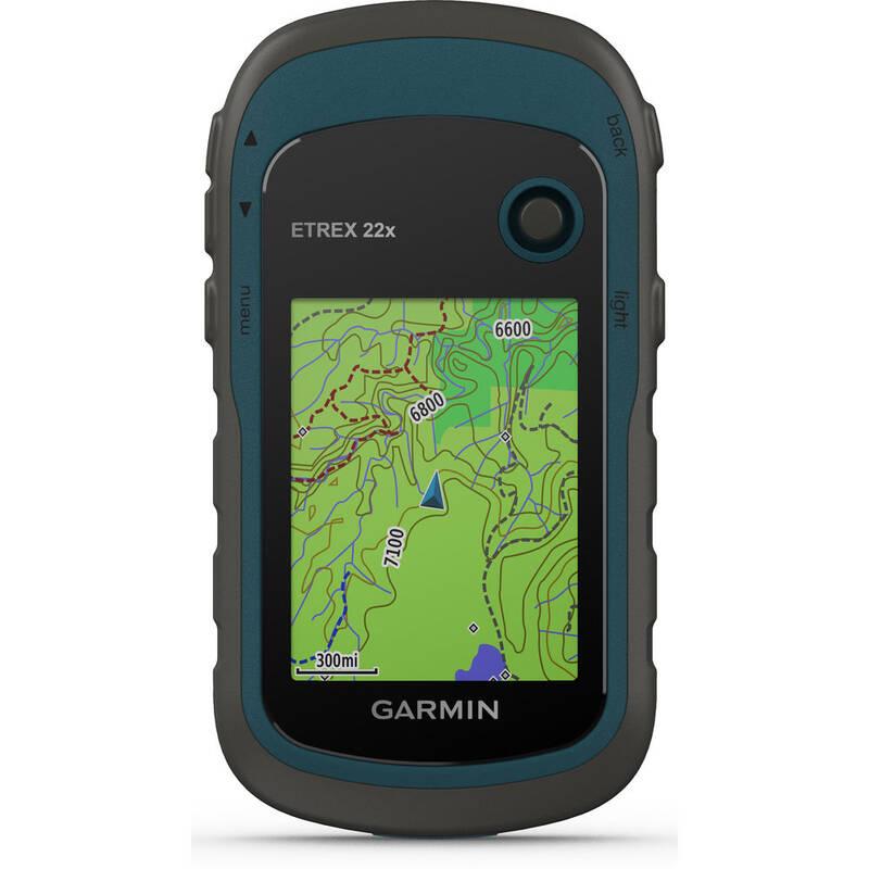 Cyklopočítač s GPS Garmin Garmin eTrex 22x Europe46 černá modrá