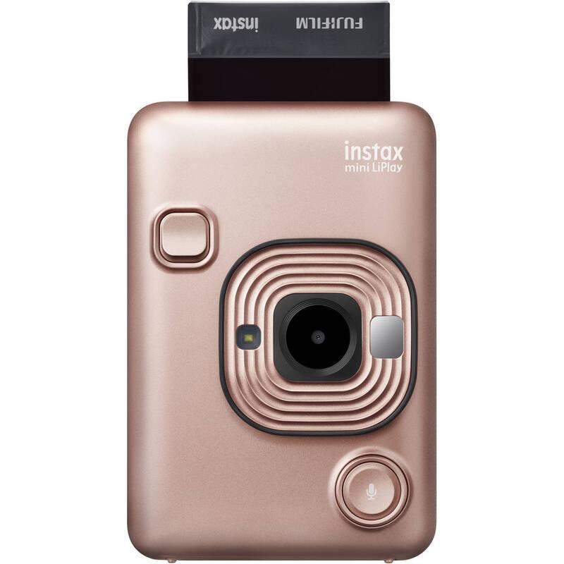 Digitální fotoaparát Fujifilm Instax Mini LiPlay zlatý, Digitální, fotoaparát, Fujifilm, Instax, Mini, LiPlay, zlatý