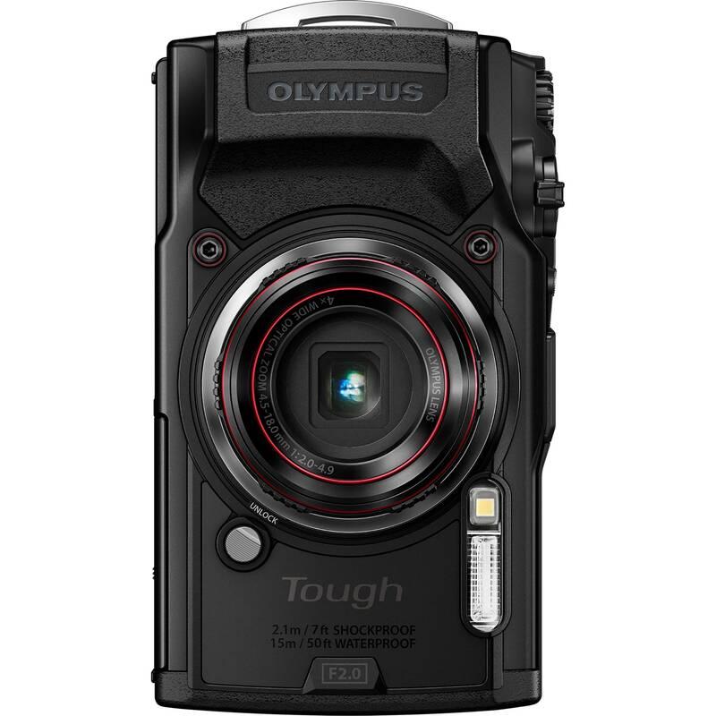 Digitální fotoaparát Olympus TG-6 černý, Digitální, fotoaparát, Olympus, TG-6, černý