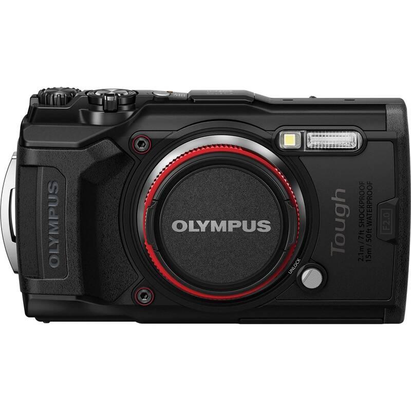 Digitální fotoaparát Olympus TG-6 černý, Digitální, fotoaparát, Olympus, TG-6, černý
