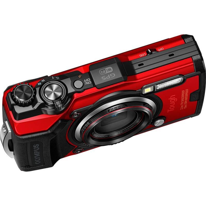 Digitální fotoaparát Olympus TG-6 červený