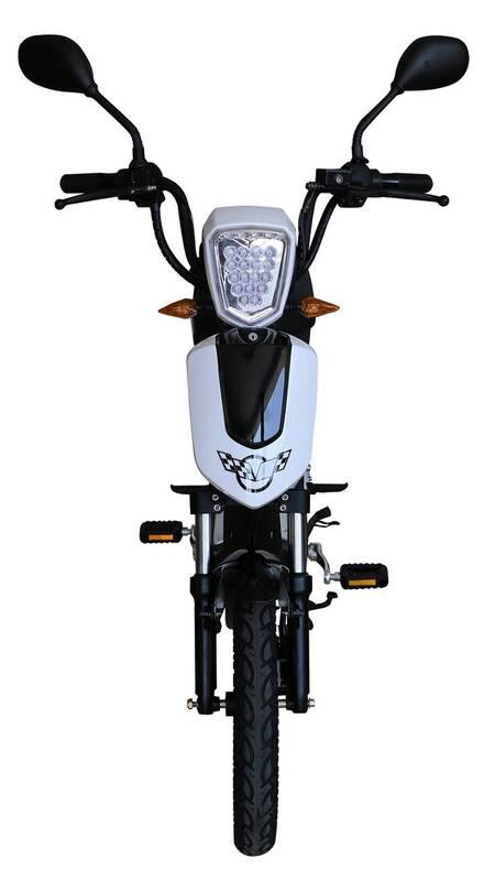 Elektrická motorka RACCEWAY E-Babeta E-BABETA, bílý-matný bílá barva, Elektrická, motorka, RACCEWAY, E-Babeta, E-BABETA, bílý-matný, bílá, barva