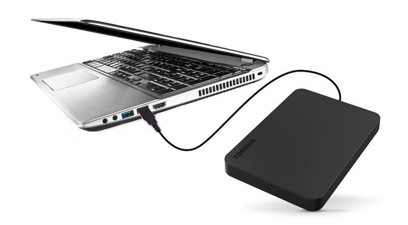 Externí pevný disk 2,5" Toshiba Canvio Basic 4TB černý