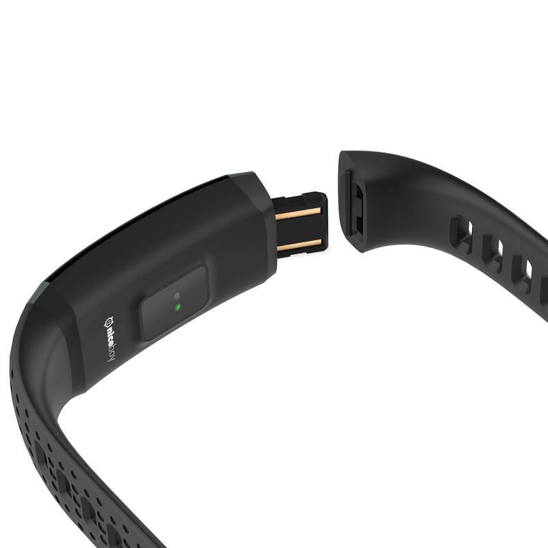 Fitness náramek Niceboy X-Fit Active černá