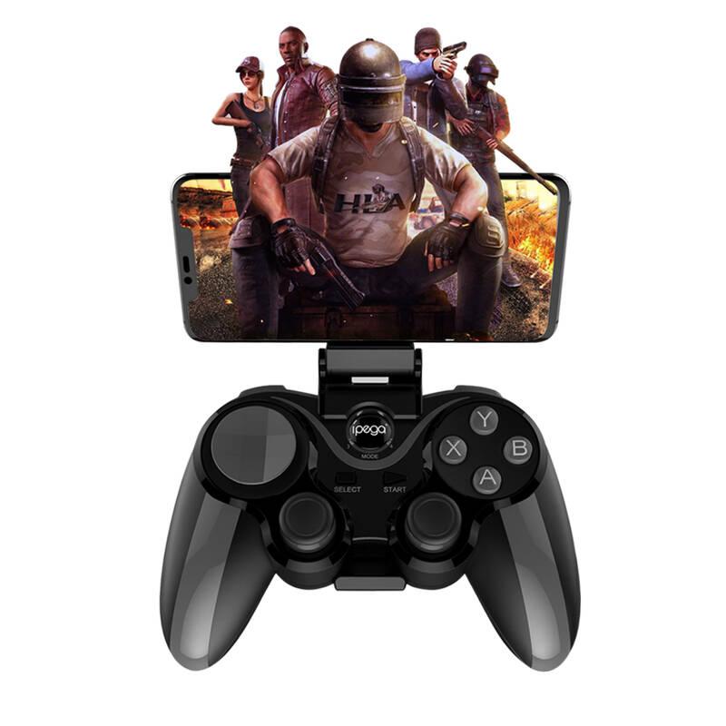 Gamepad iPega Black Kingkong, iOS Android, BT černý