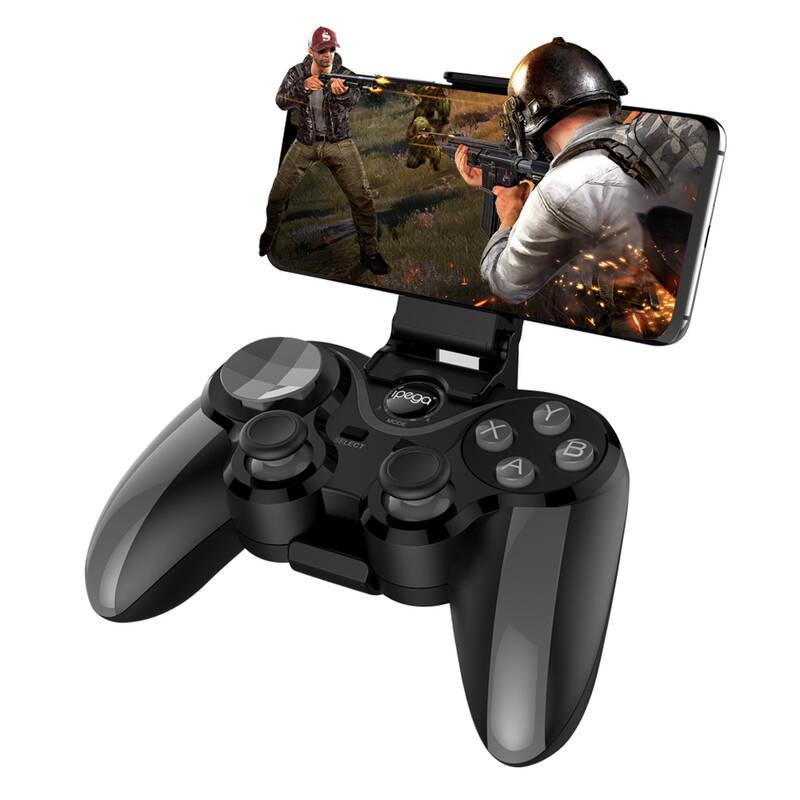 Gamepad iPega Black Kingkong, iOS Android, BT černý