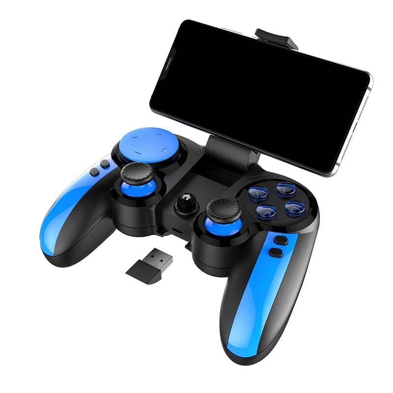 Gamepad iPega Blue Elf, iOS Android, BT černý modrý