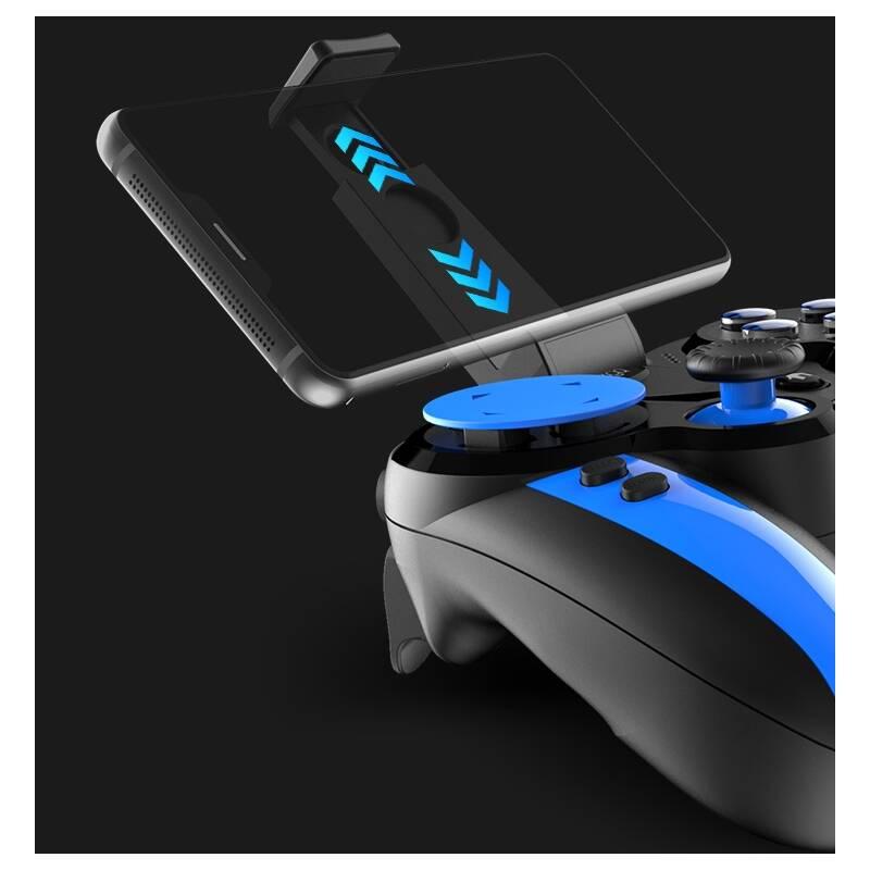 Gamepad iPega Blue Elf, iOS Android, BT černý modrý