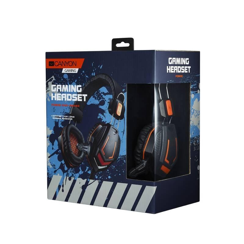 Headset Canyon CND-SGHS3 černý