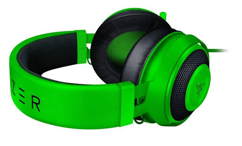 Headset Razer Kraken zelený