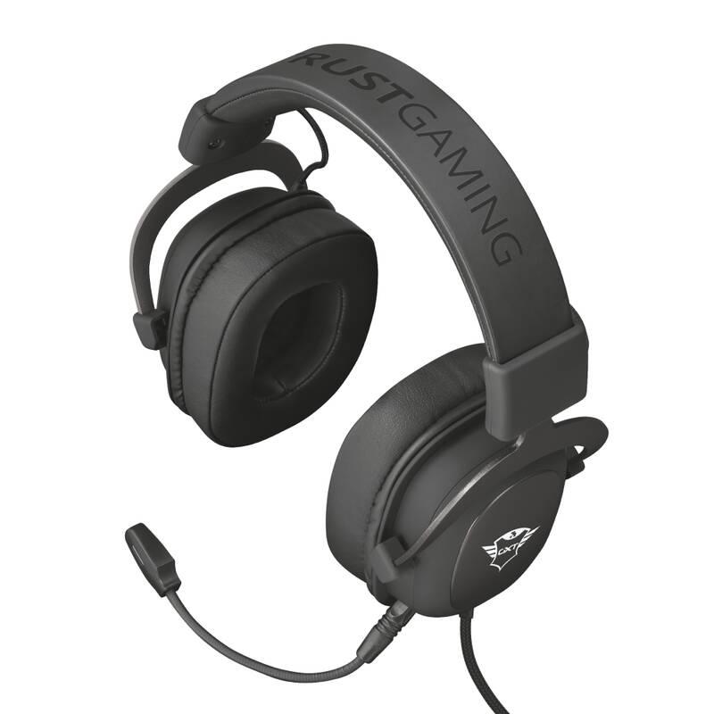 Headset Trust GXT 414 Zamak Premium Multiplatform Gaming černý