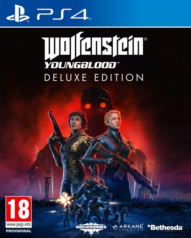 Hra Bethesda PlayStation 4 Wolfenstein: Youngblood Deluxe Edition, Hra, Bethesda, PlayStation, 4, Wolfenstein:, Youngblood, Deluxe, Edition