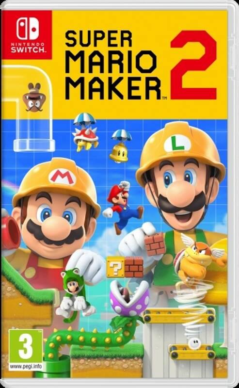 Hra Nintendo SWITCH Super Mario Maker 2, Hra, Nintendo, SWITCH, Super, Mario, Maker, 2