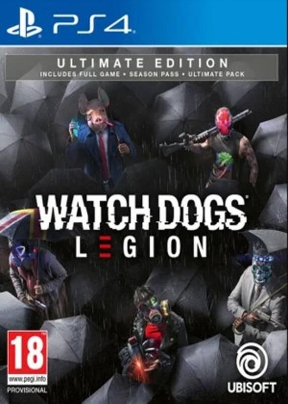 Hra Ubisoft PlayStation 4 Watch Dogs Legion Ultimate Edition