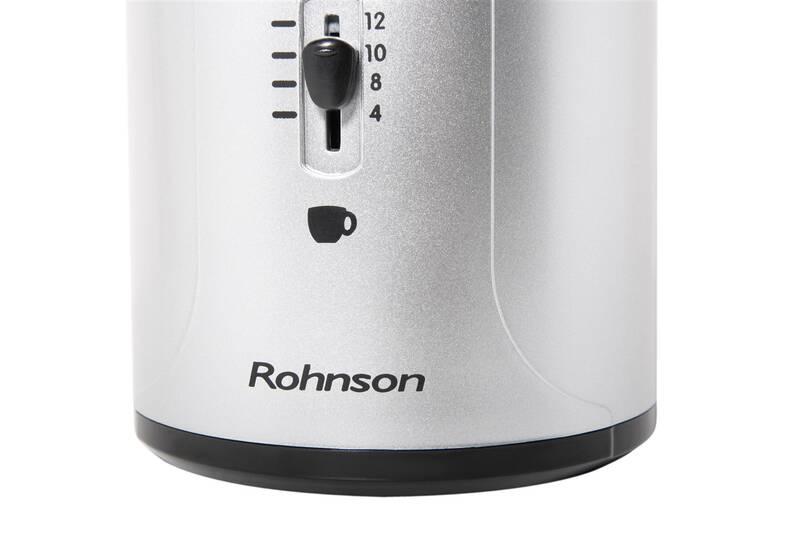 Kávomlýnek Rohnson R-942 stříbrný