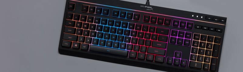 Klávesnice HyperX Alloy Core RGB, US černá