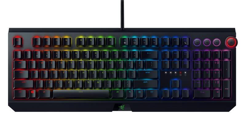 Klávesnice Razer BlackWidow Elite, Green Switches, US černá