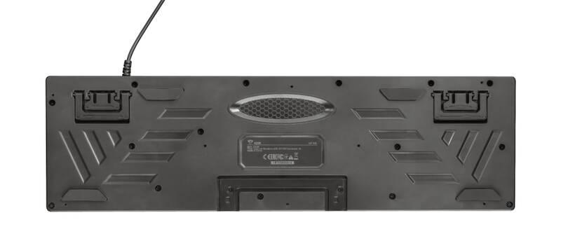 Klávesnice s myší Trust GXT 838 Azor Gaming Combo, CZ SK černá