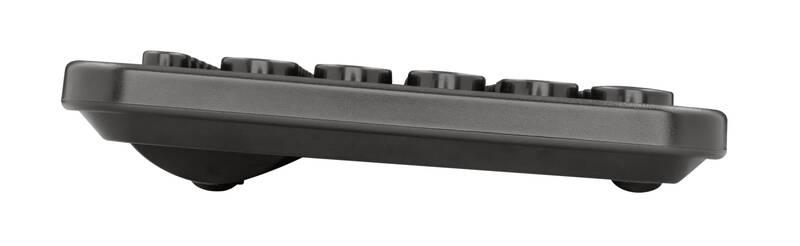 Klávesnice Trust Muto Silent, CZ SK černá