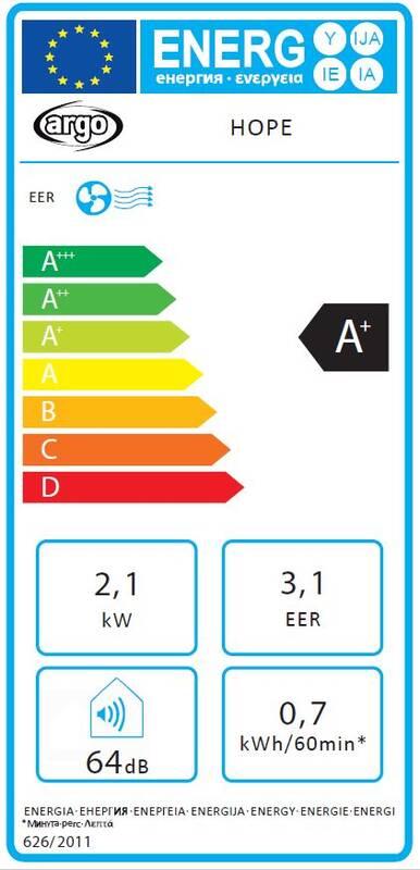Klimatizace Argo HOPE bílá, Klimatizace, Argo, HOPE, bílá