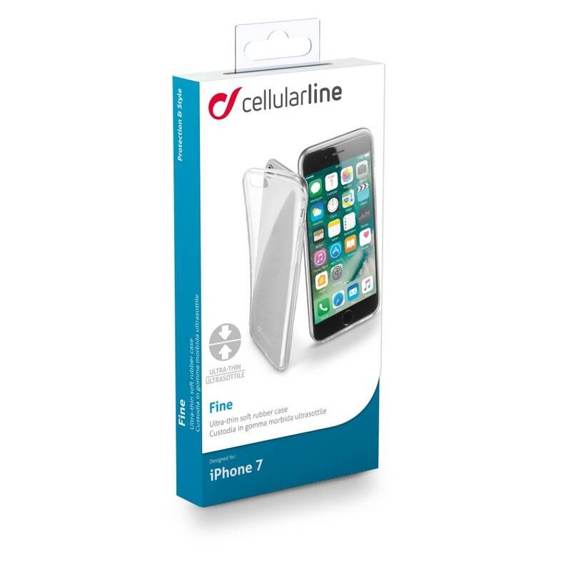 Kryt na mobil CellularLine pro Apple iPhone 7 8 průhledný