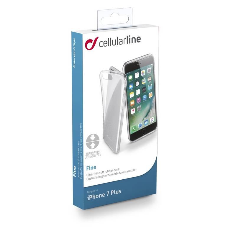 Kryt na mobil CellularLine pro Apple iPhone 7 Plus 8 Plus průhledný, Kryt, na, mobil, CellularLine, pro, Apple, iPhone, 7, Plus, 8, Plus, průhledný