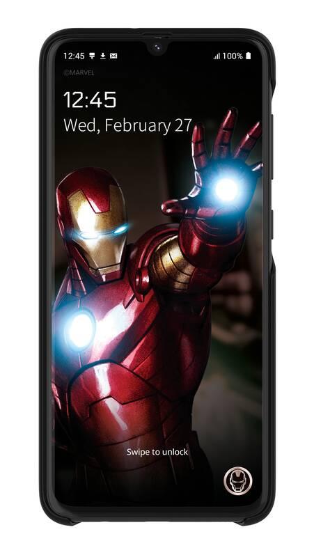 Kryt na mobil Samsung Smart Cover Iron Man pro Galaxy A50 černý