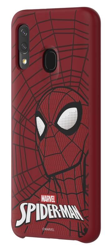 Kryt na mobil Samsung Smart Cover Spider-Man pro Galaxy A40 červený