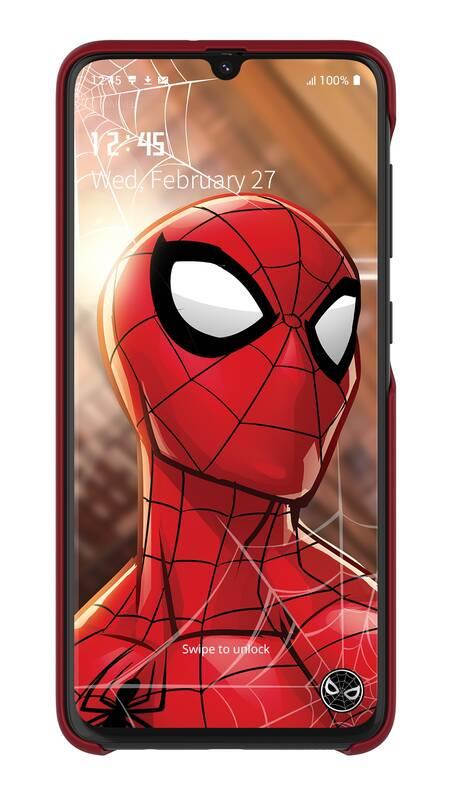Kryt na mobil Samsung Smart Cover Spider-Man pro Galaxy A50 červený