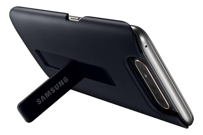 Kryt na mobil Samsung Standing Cover pro Galaxy A80 černý