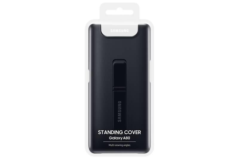 Kryt na mobil Samsung Standing Cover pro Galaxy A80 černý