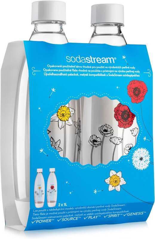 Láhev SodaStream FUSE DUO PACK 1l bílá
