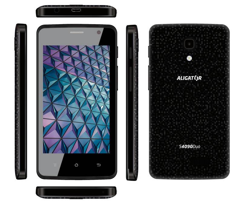 Mobilní telefon Aligator S4090 černý, Mobilní, telefon, Aligator, S4090, černý