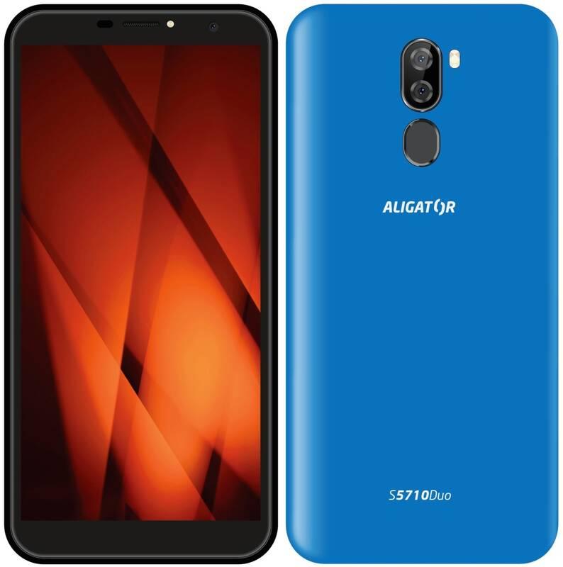 Mobilní telefon Aligator S5710 modrý, Mobilní, telefon, Aligator, S5710, modrý