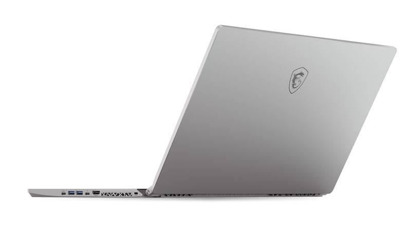 Notebook MSI P75 Creator 9SE stříbrný