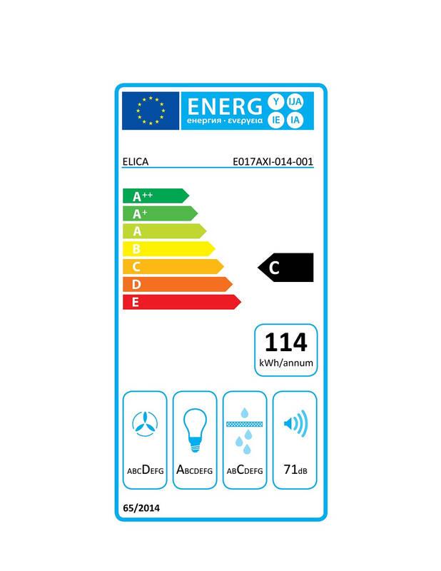 Odsavač par Elica ELIBLOC HT GR A 80 šedý