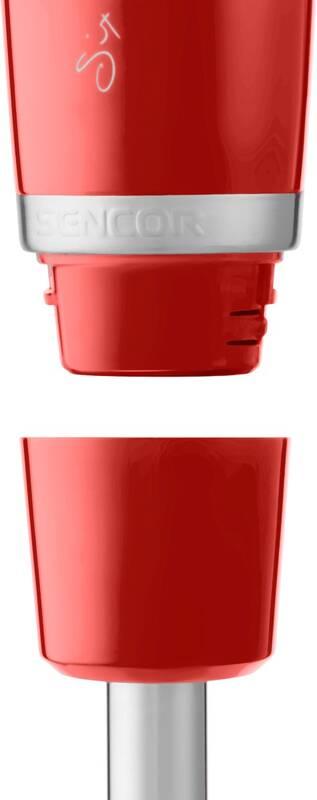 Ponorný mixér Sencor SHB 4464RD červený