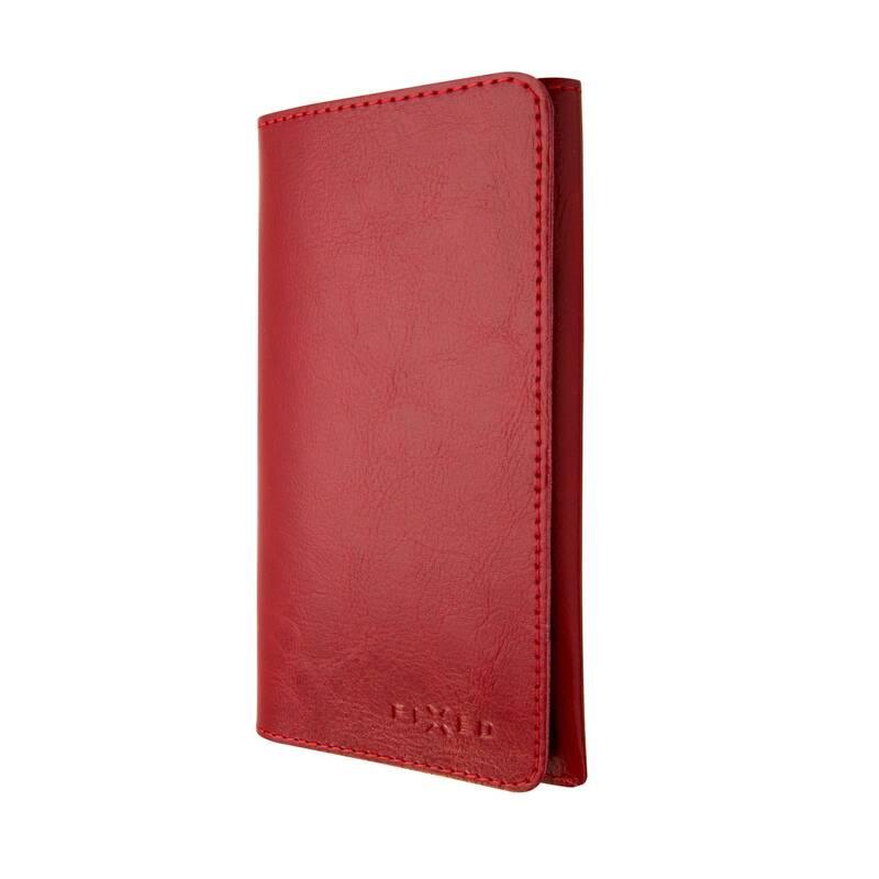 Pouzdro na mobil flipové FIXED Pocket Book pro Apple iPhone 6 Plus 6s Plus 7 Plus 8 Plus Xs Max červené