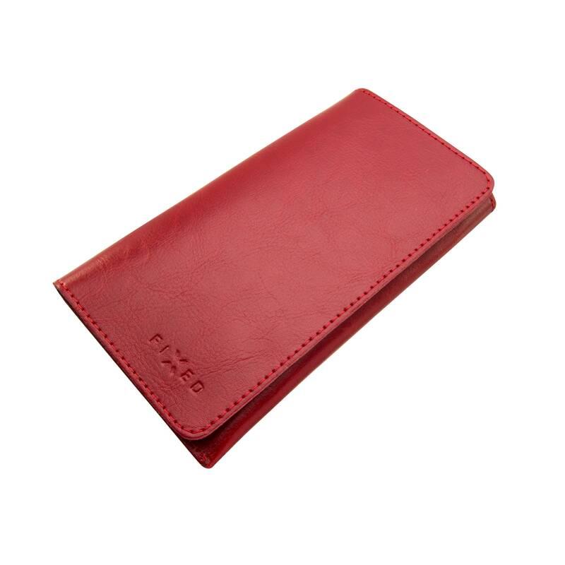 Pouzdro na mobil flipové FIXED Pocket Book pro Apple iPhone 6 Plus 6s Plus 7 Plus 8 Plus Xs Max červené