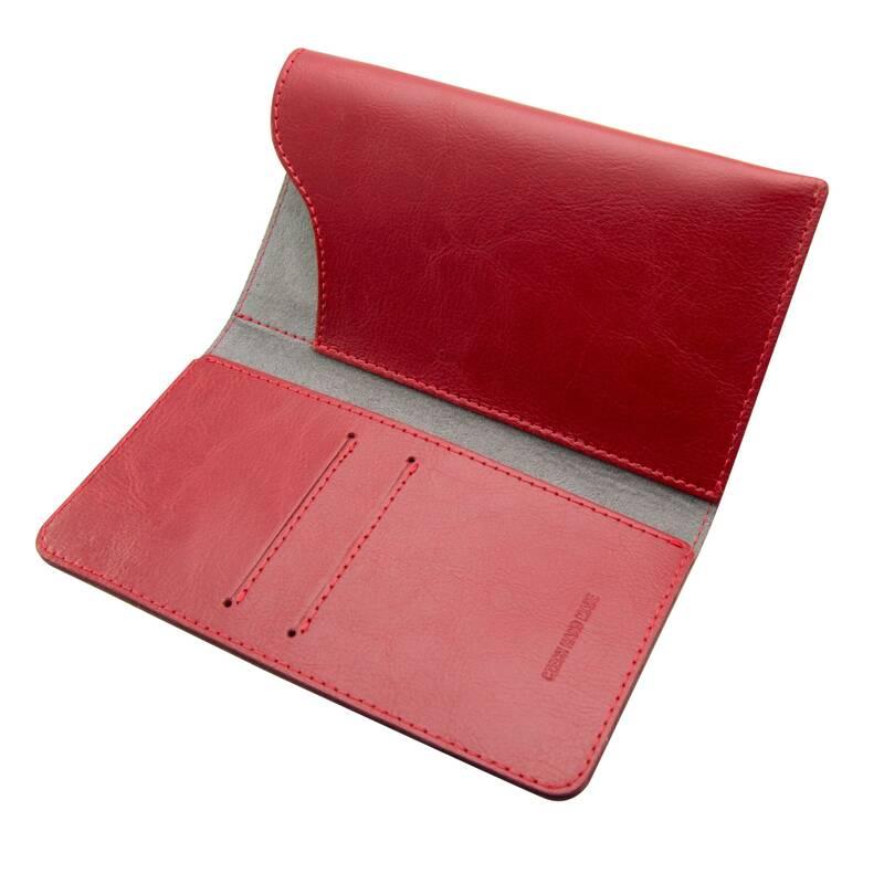 Pouzdro na mobil flipové FIXED Pocket Book pro Apple iPhone 6 Plus 6s Plus 7 Plus 8 Plus Xs Max červené