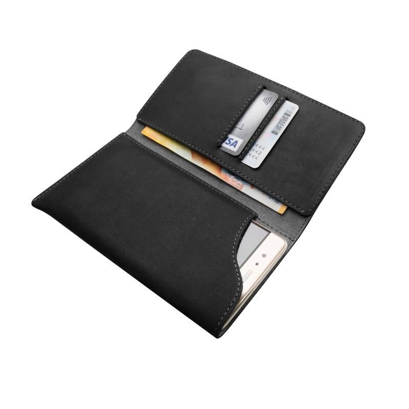 Pouzdro na mobil flipové FIXED Pocket Book pro Apple iPhone 6 Plus 6s Plus 7 Plus 8 Plus Xs Max šedé