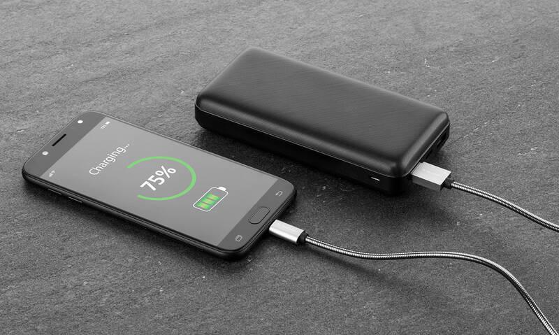 Powerbank GoGEN 20000 mAh, USB-C černá